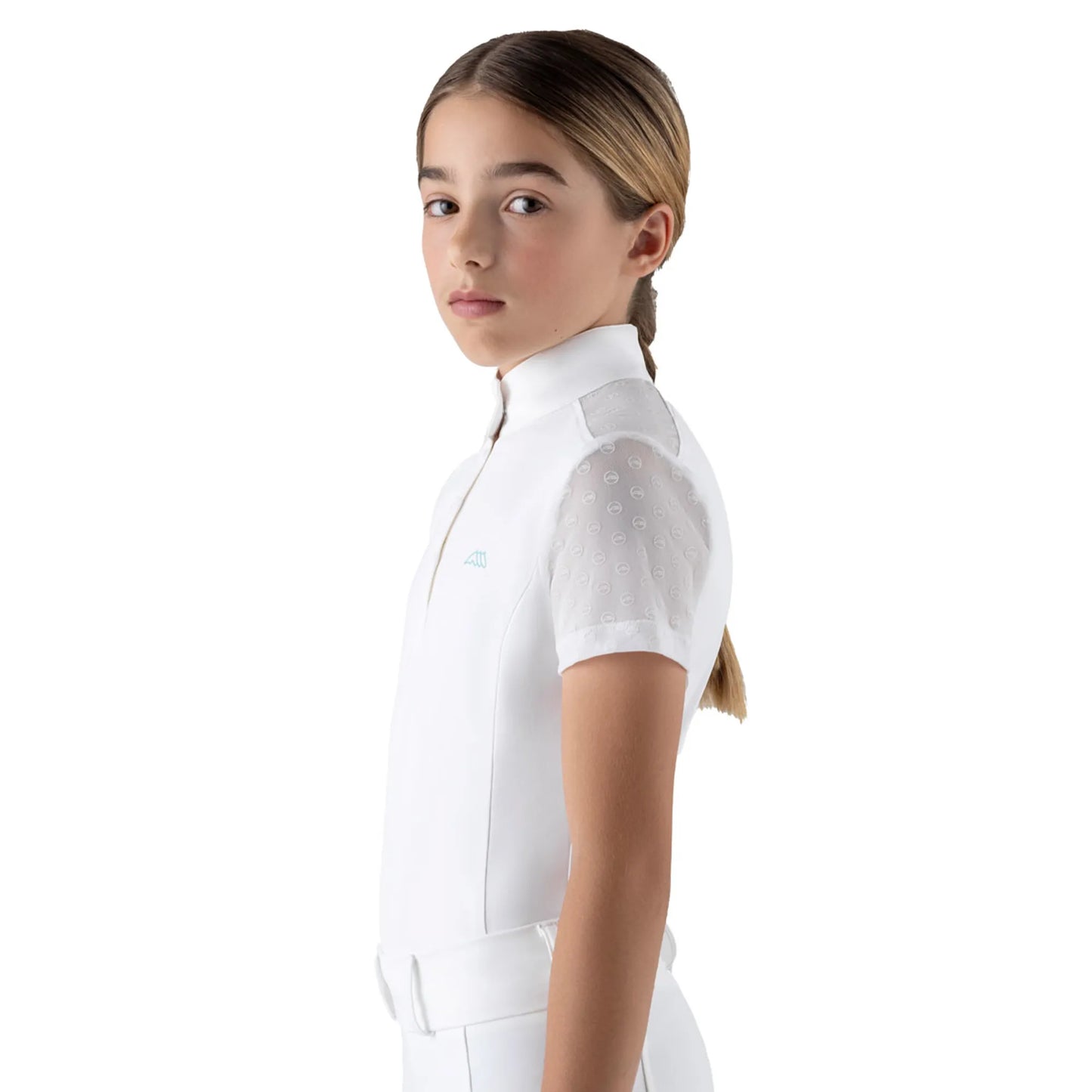 Equiline Girls Competition Polo Short Sleeves GIUV