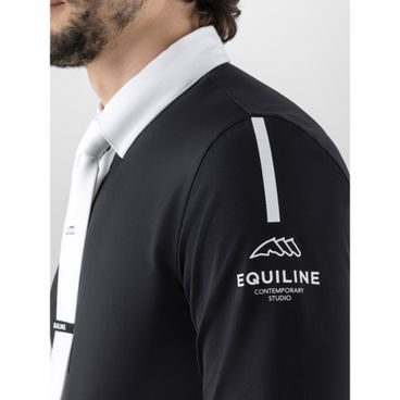 Equiline Men Short Sleeves Competition Polo COOAC