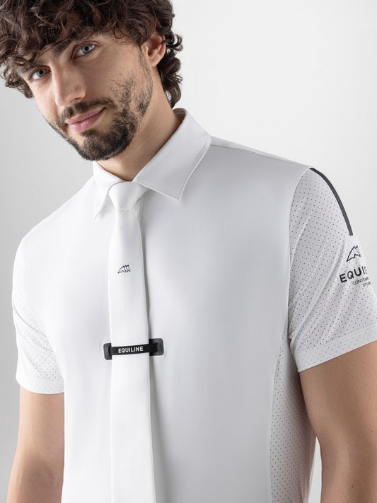Equiline Men Short Sleeves Competition Polo COOAC